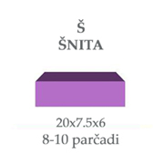 Ukusi torti Š - Šnita